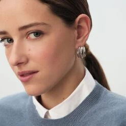 Créoles TRIJONC -Bijouxe Legant Magasin 02321304 050 TU M1