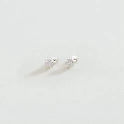 Boucles D'oreilles Puces CRYSTAL