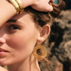 Boucles D'oreilles Pendantes VENUS -Bijouxe Legant Magasin 02380583 157 TU M2