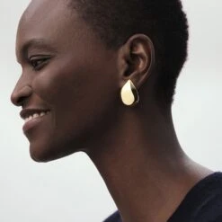 Boucles D'oreilles Pendantes DANAE -Bijouxe Legant Magasin 02380589 157 TU M1