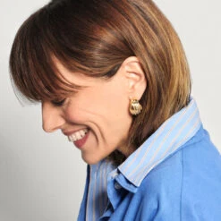 Créoles N-13 7 Créoles N-13 -Bijouxe Legant Magasin 02380705 157 TU M2