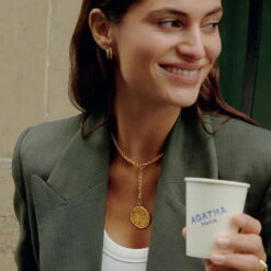 Boucles D'oreilles Pendantes TRIJONC -Bijouxe Legant Magasin 02390300 157 TU M3