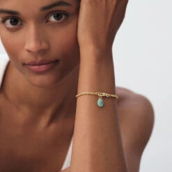 Bracelet Souple CHAÎNE CORDE -Bijouxe Legant Magasin 02480320 157 TU M2