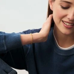 Bracelet Souple CHAÎNE CORDE -Bijouxe Legant Magasin 02480320 157 TU M3