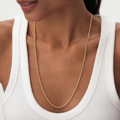 Sautoir CHAÎNE CORDE -Bijouxe Legant Magasin 02680231 157 TU M1