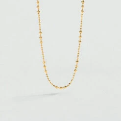 Collier Ras Du Cou CHAÎNE BOULE