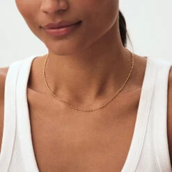 Collier Ras Du Cou CHAÎNE BOULE -Bijouxe Legant Magasin 02680232 157 TU M1