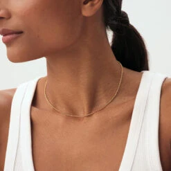 Collier Ras Du Cou CHAÎNE JASERON -Bijouxe Legant Magasin 02680234 157 TU M1