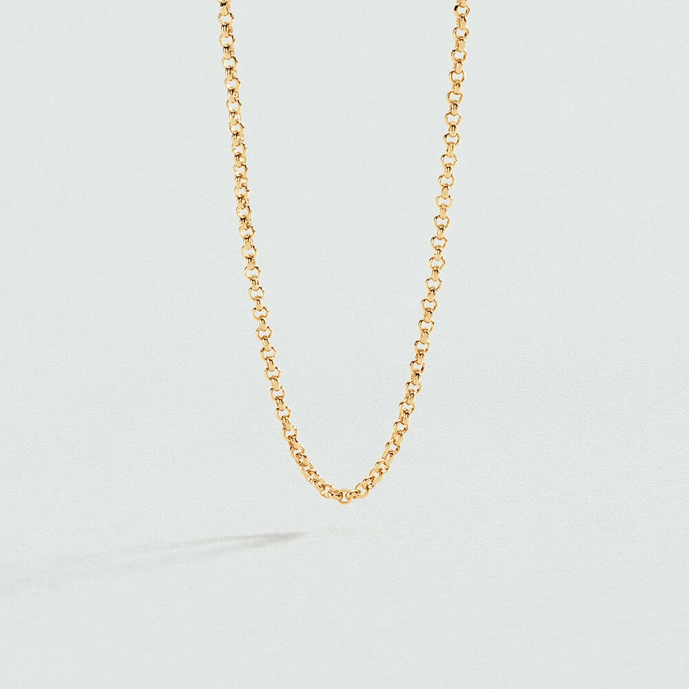 Collier Mi-long CHAÎNE JASERON 3 Collier Mi-long CHAÎNE JASERON