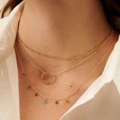 Collier Ras Du Cou RAINBOW -Bijouxe Legant Magasin 02690045 256 TU M2