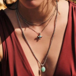 Pendentif SCARABÉ AMAZONITE -Bijouxe Legant Magasin 02850055 650 TU M3