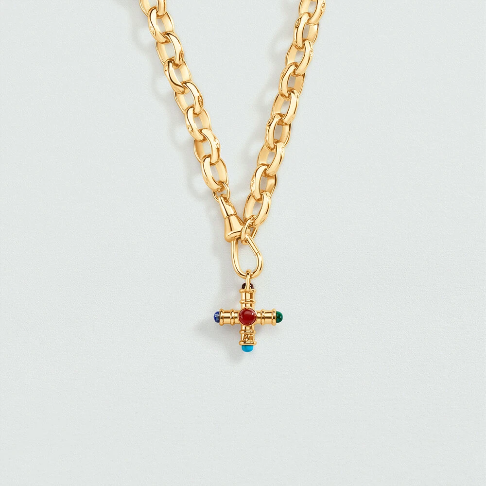 Pendentif CROIX ICONIQUE 4 Pendentif CROIX ICONIQUE – Image 2