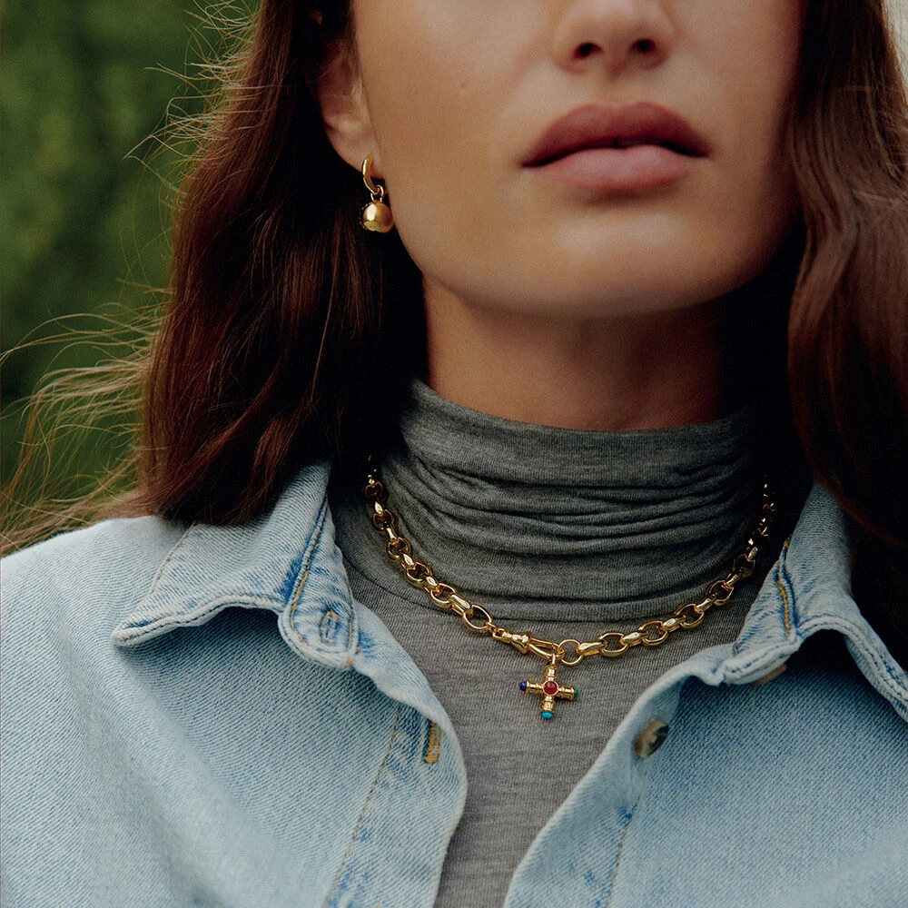 Pendentif CROIX ICONIQUE 9 Pendentif CROIX ICONIQUE – Image 7