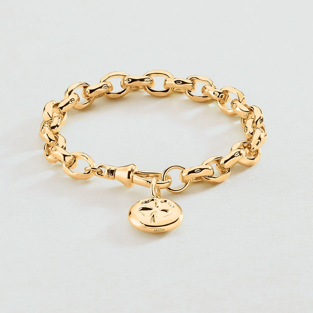 Pendentif MEDAILLON TRÈFLE 4 Pendentif MEDAILLON TRÈFLE – Image 3