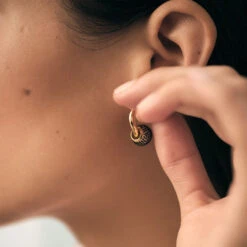 Pendentif BOULE PAVÉ -Bijouxe Legant Magasin 02880126 357 TU M1